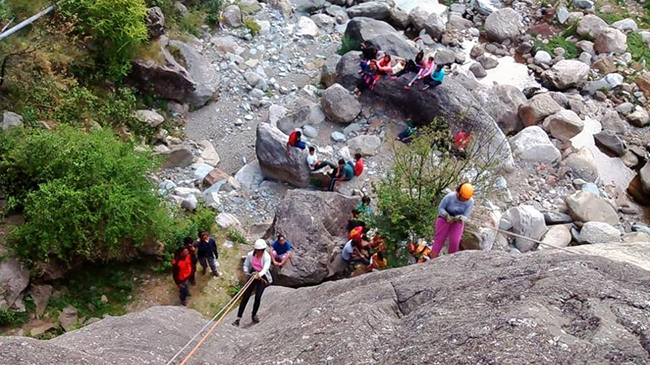 Rock Climbing in Bir Billing