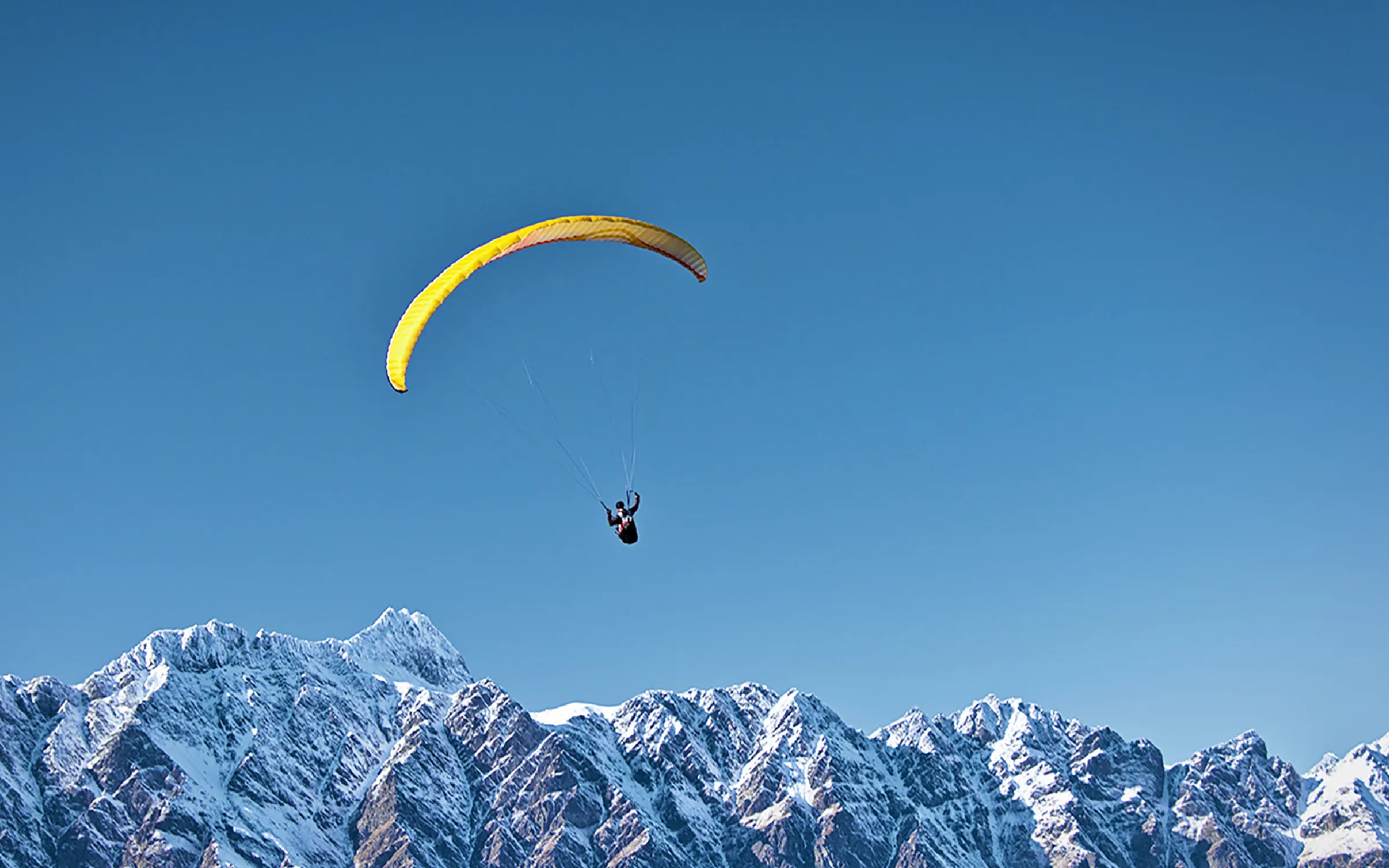 Paragliding Near Palampur